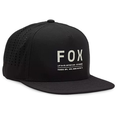 Fox Non Stop Tech Snapback Cap Black OS