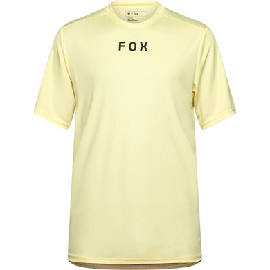 Fox Ranger SS Jersey Wordmark Lemonade
