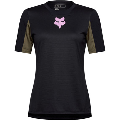 Fox Womens Defend SS Jersey Park Black