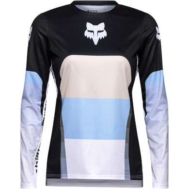 Fox Womens Ranger LS Jersey Grid Black