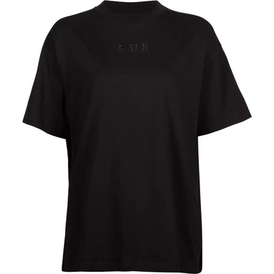 Fox Womens Wordmark OS SS Tee Black