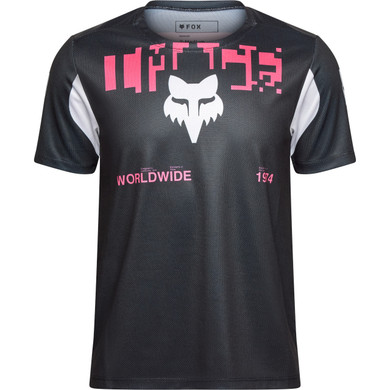 Fox Youth Ranger SS Jersey Digi Image Black