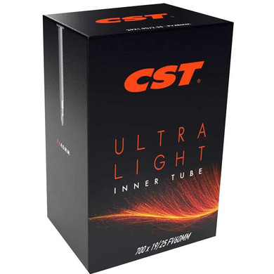 CST Tube Ultralight 700x25 Removable Valve Core 60mm