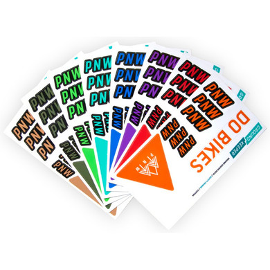 PNW X Ground Keeper Custom Handlebar Decal Kit Fruit Snacks