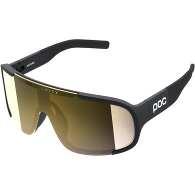 POC ASPIRE Glasses Uranium Black/Clarity Trail/Partly Sunny Silver Lens