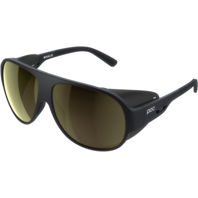 POC Nivalis Glasses Uranium Black/Clarity Universal/Glacial Gold Lens