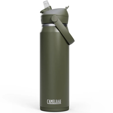 CamelBak Thrive Flip Straw Insulated Stainless Steel Bottle 600ml Moss