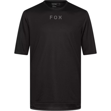 FOX Ranger SS Wordmark Jersey Black
