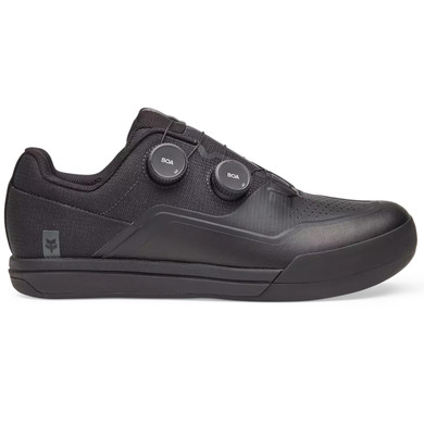 Black mountain bike shoes with BOA retention system