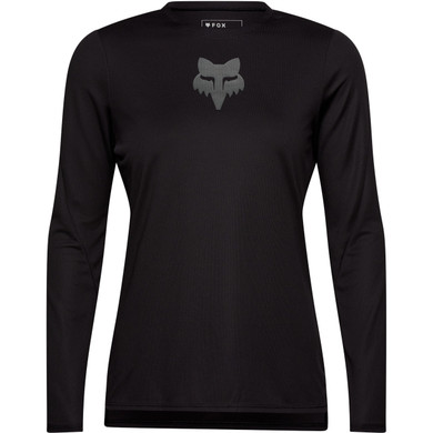 FOX Womens Ranger LS Jersey Black