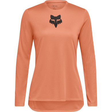FOX Womens Ranger LS Jersey Coral