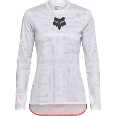 FOX Womens Ranger LS Jersey SE White