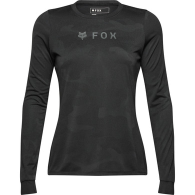 FOX Womens Ranger Tru Dri LS Jersey Black