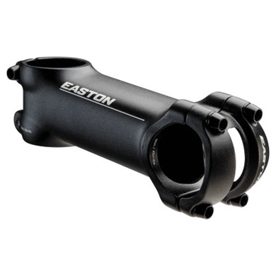 Black stem with white logo