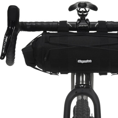 skingrowsback Overnighter Handlebar Bag 6L - Black