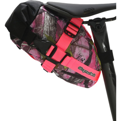 skingrowsback Flash Pak Saddle Bag - Pink Camo