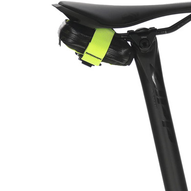 skingrowsback Plan B Nano Saddle Bag - Neon Yellow