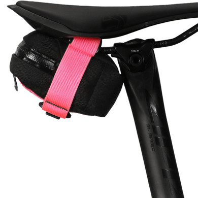 skingrowsback Plan B Micron Saddle Bag - Neon Pink