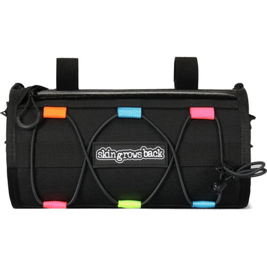 skingrowsback Lunchbox Handlebar Bag - Black/Neon