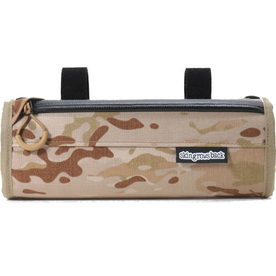 skingrowsback Little Lunch Handlebar Bag - Brown Camo