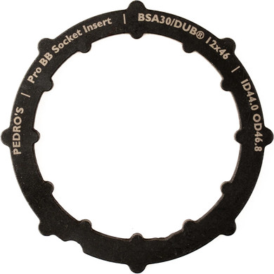 Pedros Pro BB Insert BSA30/DUB 12x46mm For Socket Cup