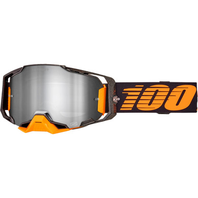 100% Armega HiPER Goggles Acosta Mirror Silver