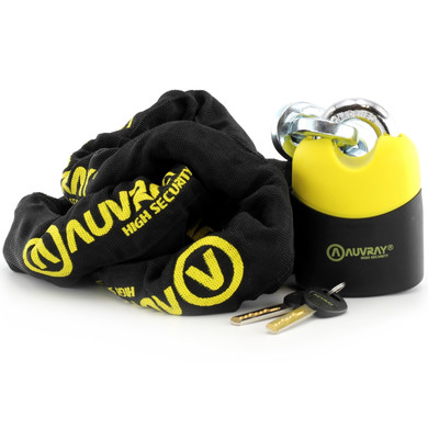 Auvray Chain K-Block w/Padlock 200cm
