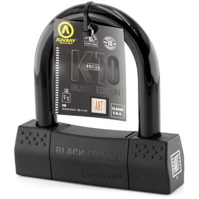 Auvray SRA U-Lock K10 Black Edition 85x100mm