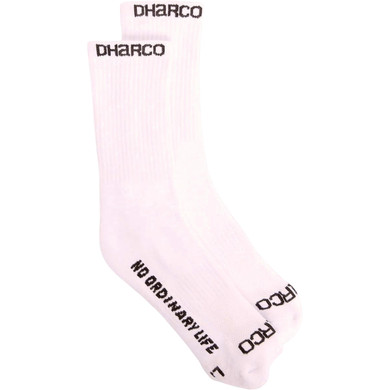 DHaRCO Crew Socks  White