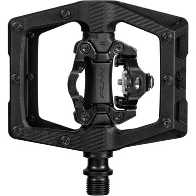 FUNN Pedal Ripper V2 Float Engagement SPD Compatible Clipless Pedals Single Sided Black