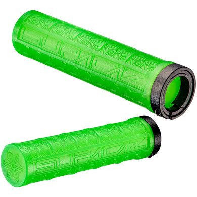 Supacaz Grizips Lock-On Grips 32mm Neon Green