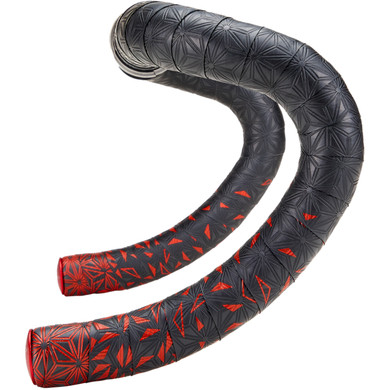 Supacaz Super Sticky Kush Star Fade Bar Tape Red