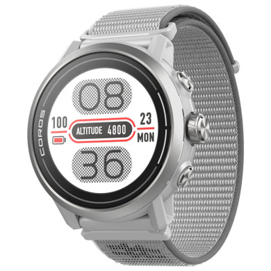Grey watch with grey nylon band