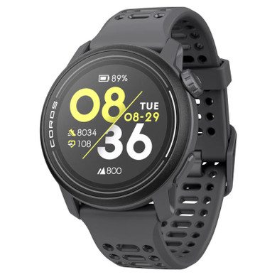 Black watch with black silicone band