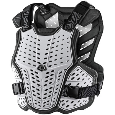 Troy Lee Designs Rockfight White MTB Chest Protector