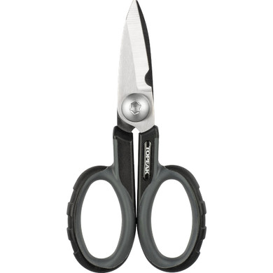 Black and grey handled shears 