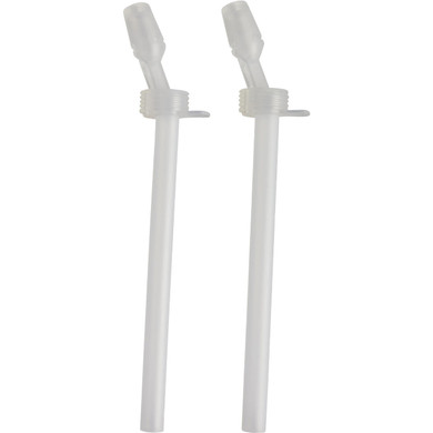 Two straws with bite valve