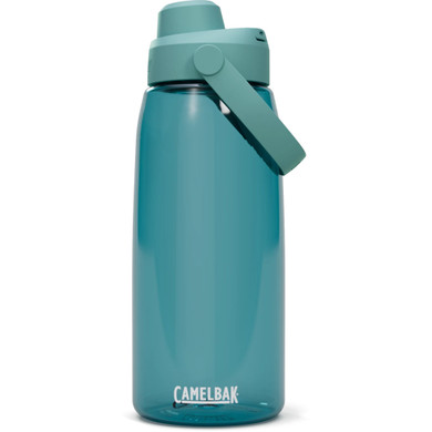 Green bottle with green lid