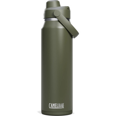 Green bottle with green lid