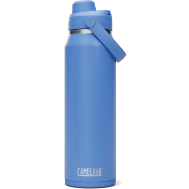 Blue bottle with blue lid