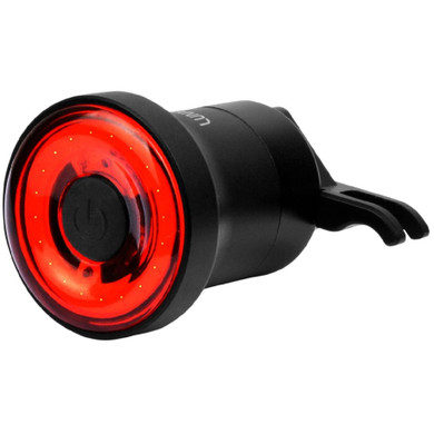 Red circular rear light