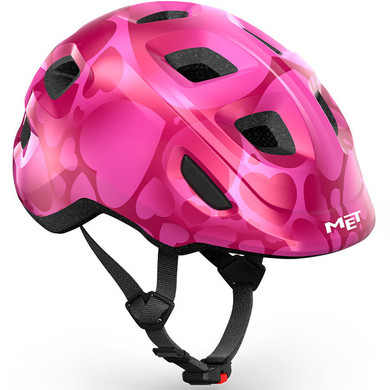 Met Hooray Youth Helmet Pink Hearts
