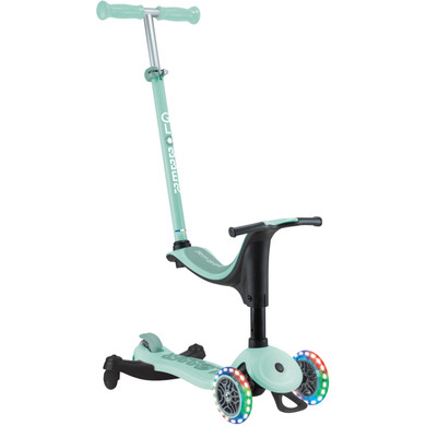 Globber Go Up Sporty Lights 360 Mint/ Pistachio