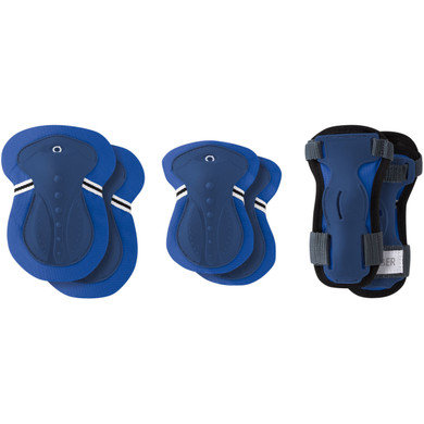 Globber Junior Protective Pad Set Navy Blue XXS