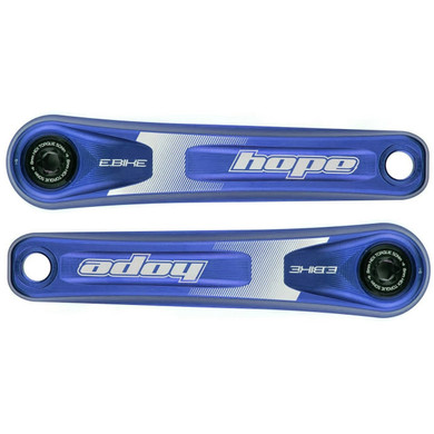 Hope Crankset E-Bike 155mm Blue