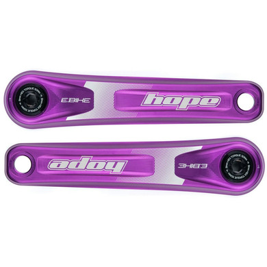 Hope Crankset E-Bike Narrow Brose 155mm Purple