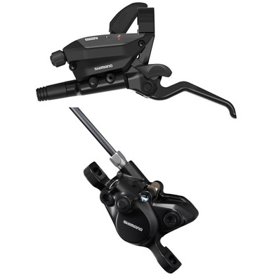 Shimano Altus ST-EF515 Ez Fire Plus Left Shift/Brake Lever 2 Spd w/BR-MT200 Rear Disc Brake