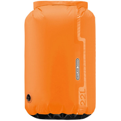 Ortlieb 22L PS10 Compression Dry Bag with Valve Orange