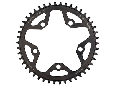 Wolf Tooth 120 BCD 4 Bolt Chainring Drop-Stop A 36T