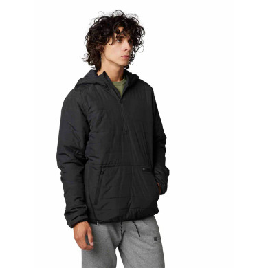 Fox Howell Hooded Puffy Anorak Jacket Black